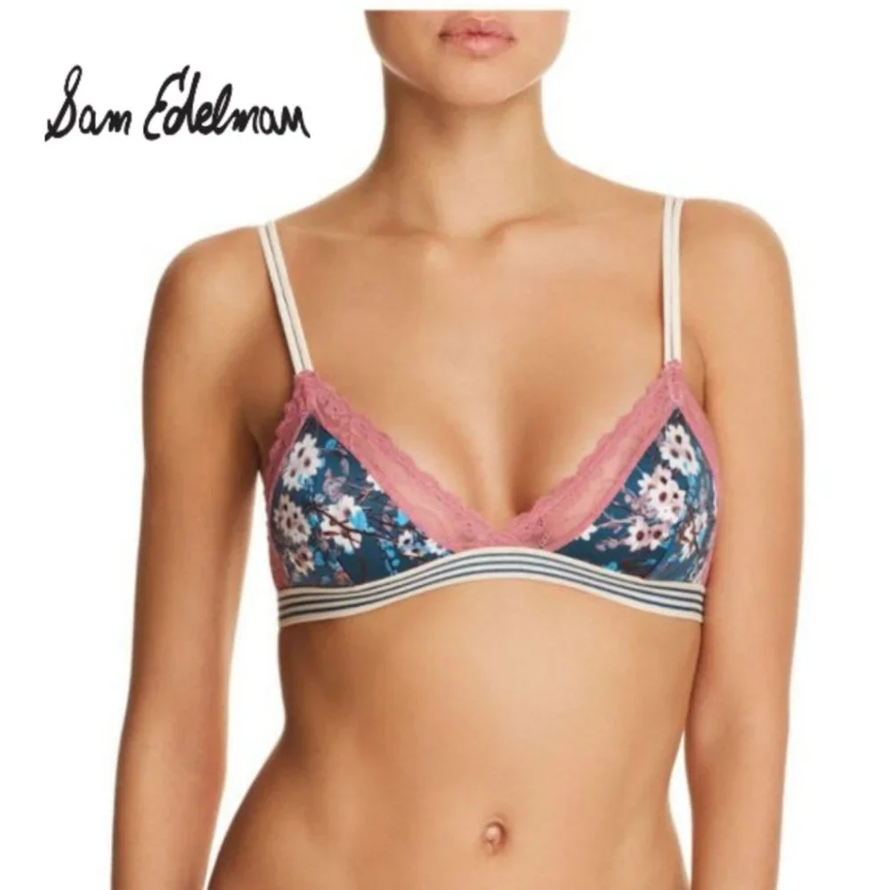 Sam Edelman Convertible Floral Bralette